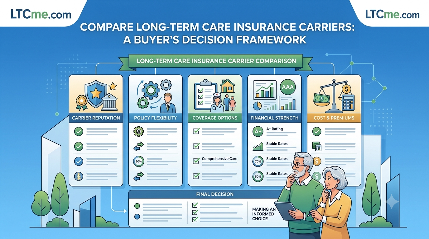 How to Compare Long-Term Care Insurance Carriers: A Buyer’s Decision Framework